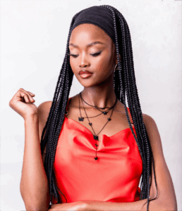 Headband crochet braids