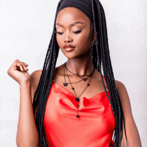 Headband crochet braids