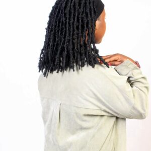 Headband crochet butterfly locs